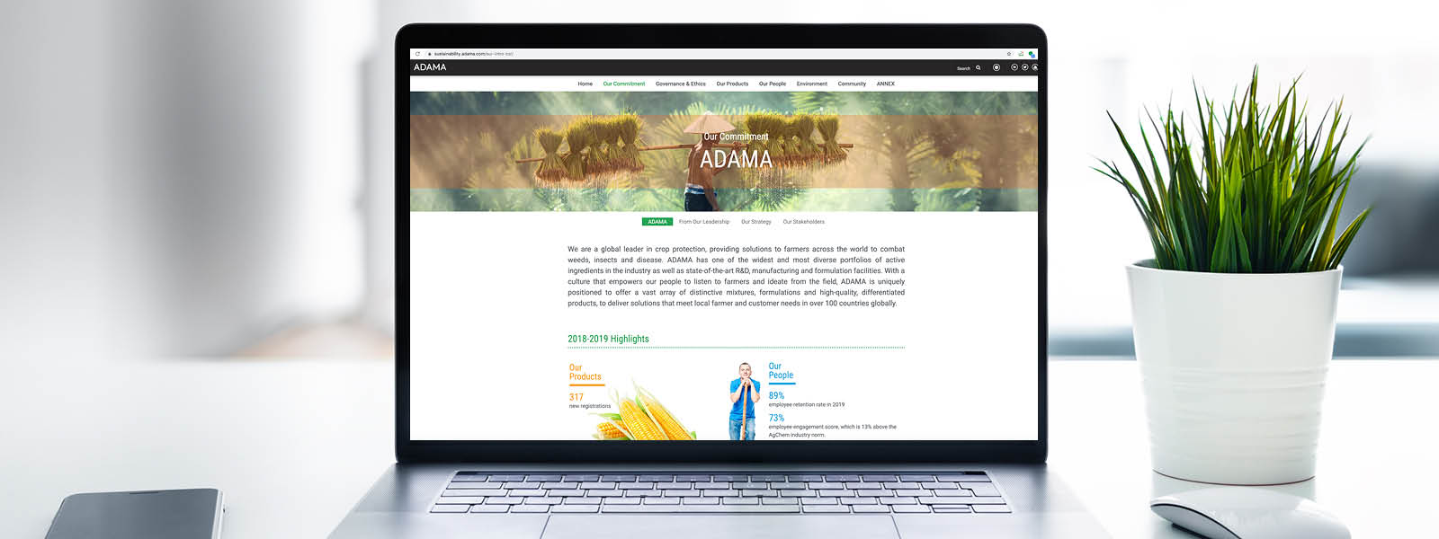 ADAMA Online Sustainability Report 2019